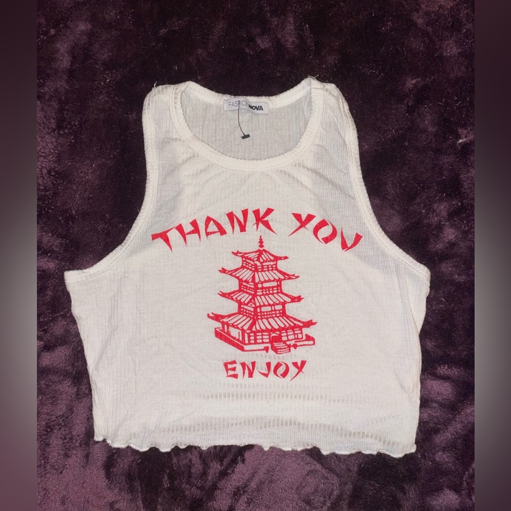 Fashion nova crop top Sz S
